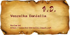 Veszelka Daniella névjegykártya